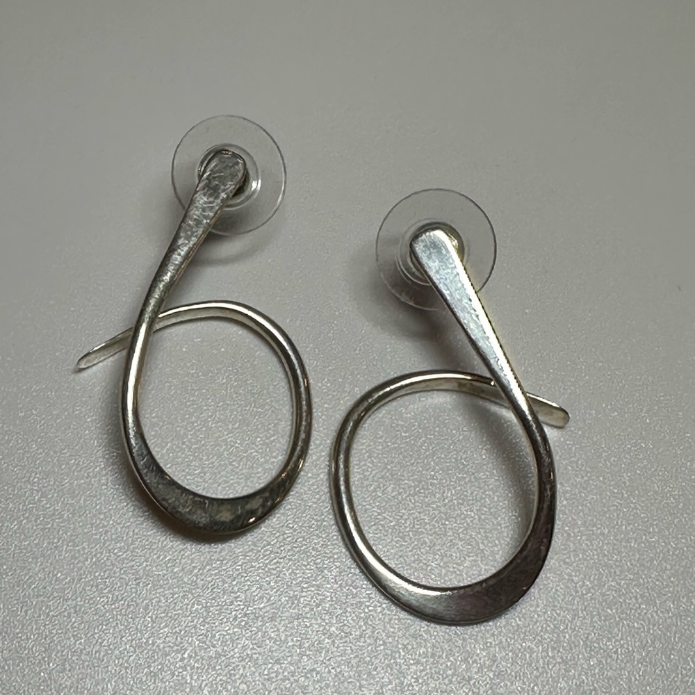 Sterling Silver Tear Drop Earrings
